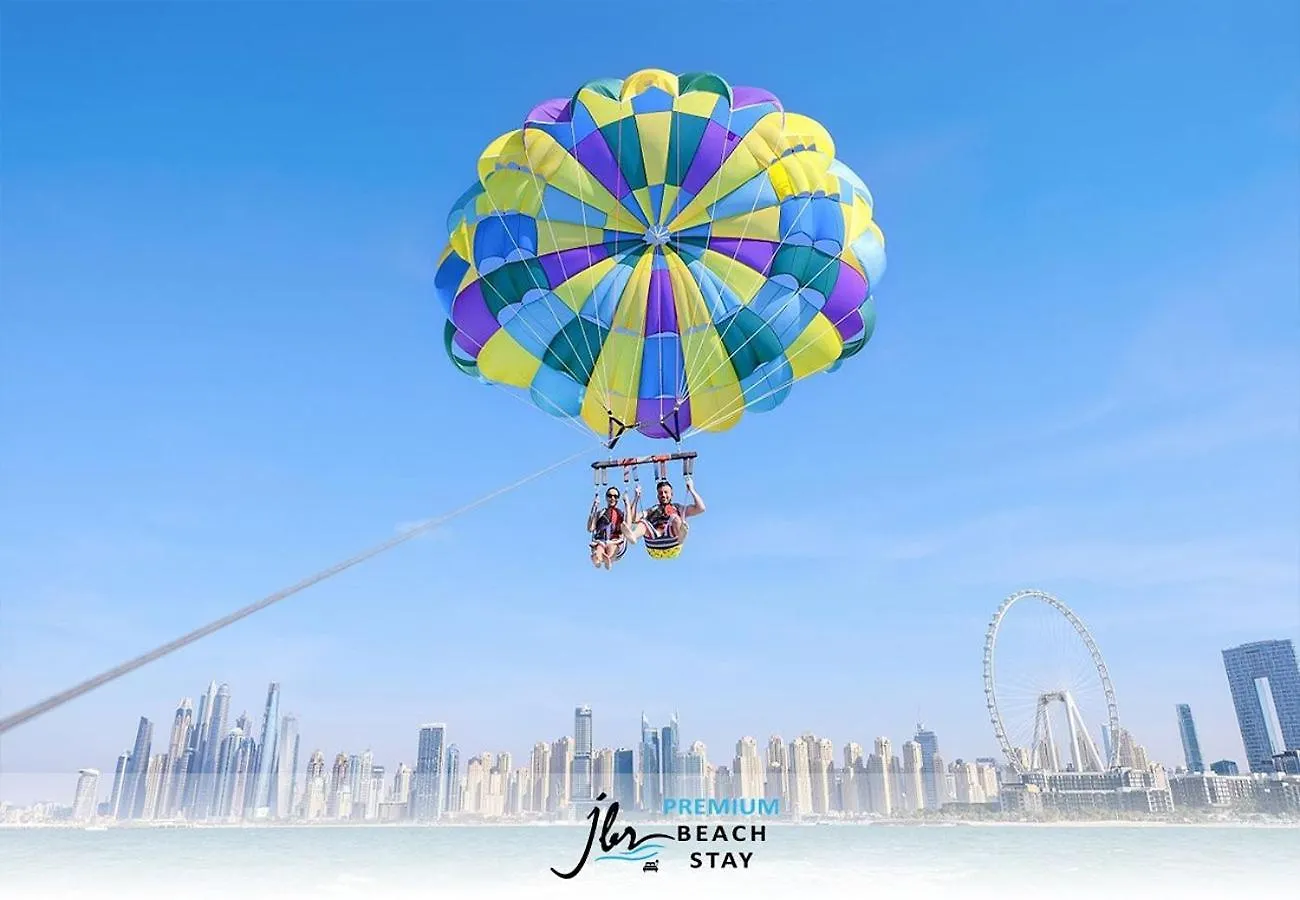 Premium Jbr Beach Stay-Beach Access & Seaview Dubai 0*,