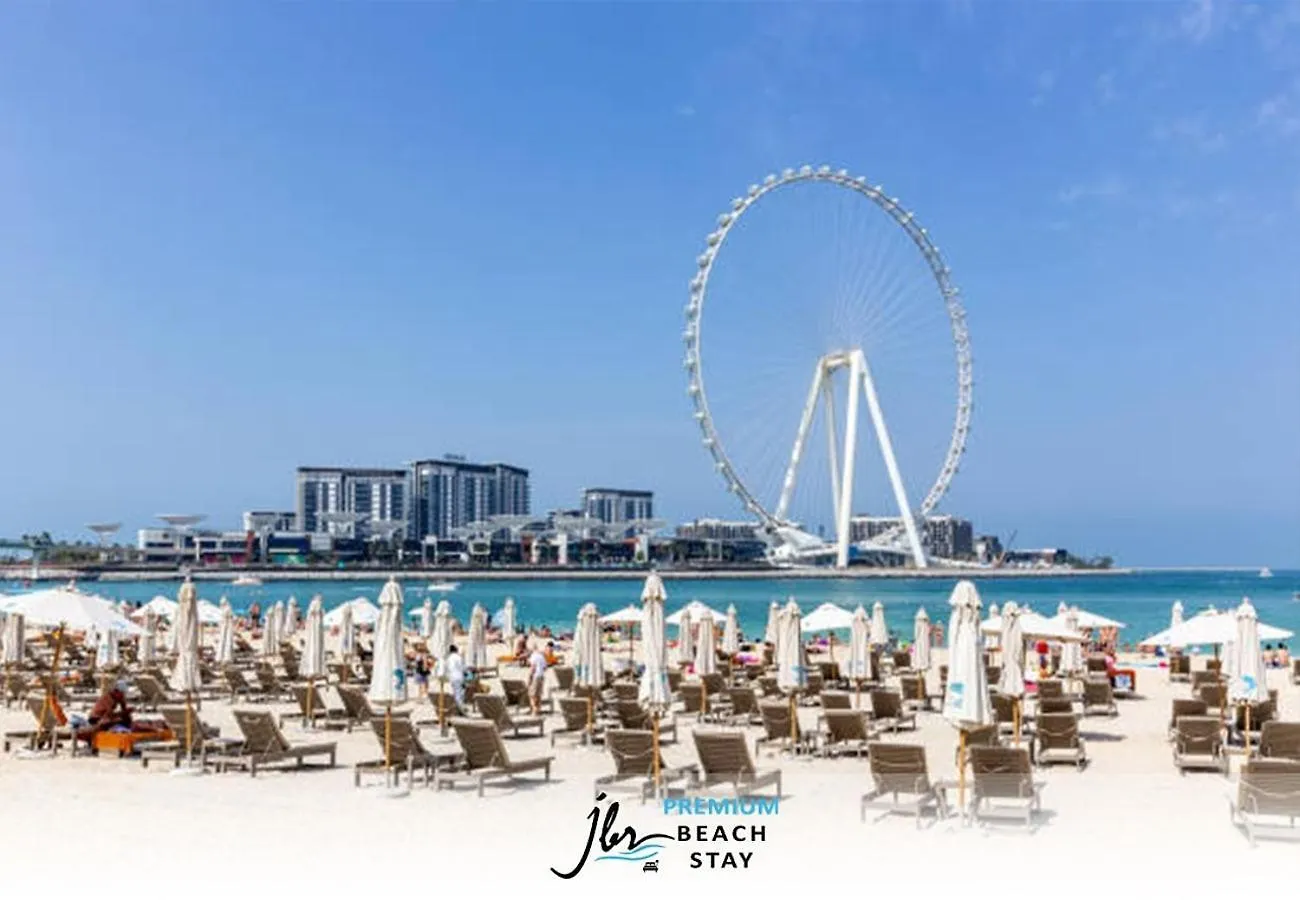 Premium Jbr Beach Stay-Beach Access & Seaview Dubai