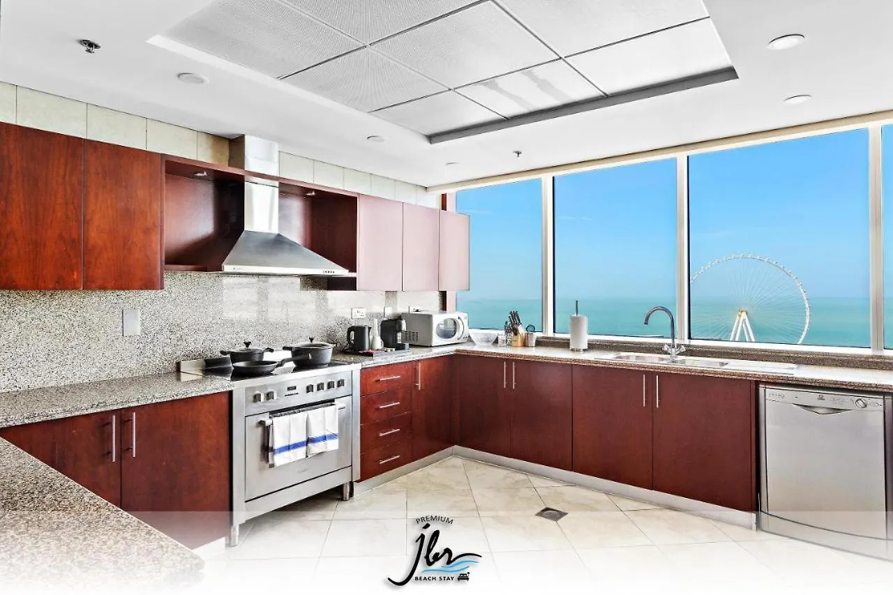 Premium Jbr Beach Stay-Beach Access & Seaview Dubai