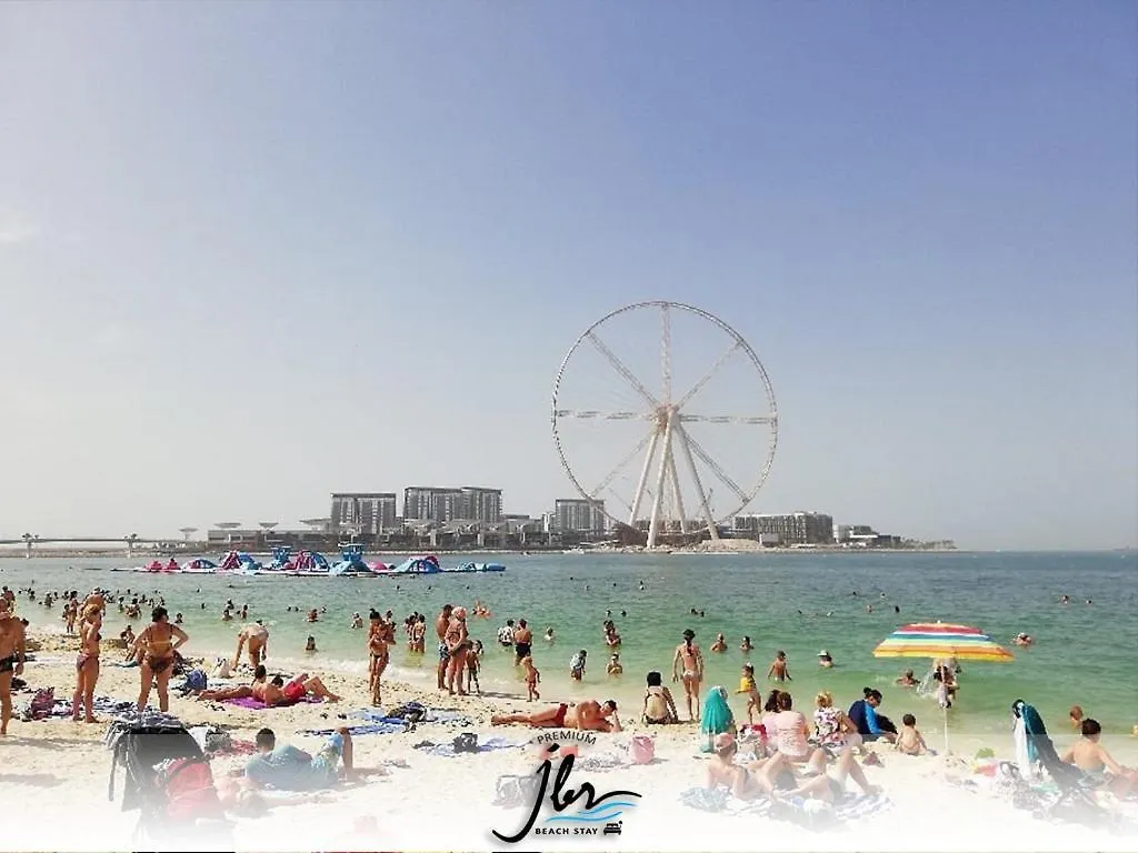 Premium Jbr Beach Stay-Beach Access & Seaview Dubai