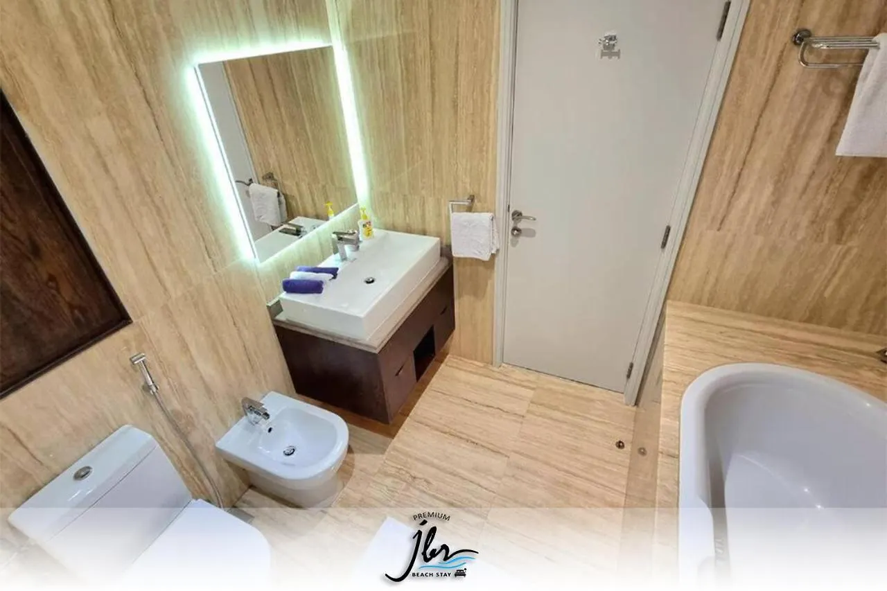Premium Jbr Beach Stay-Beach Access & Seaview Dubai
