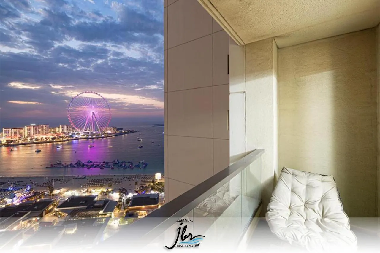 Premium Jbr Beach Stay-Beach Access & Seaview Dubai 0*,